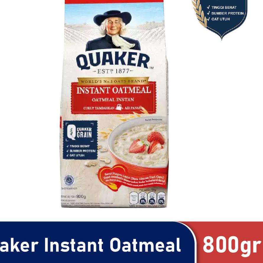 

♙ Quaker Instant Oatmeal 800 gr ➹