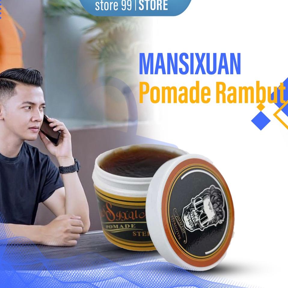 ☊ Pomade Rambut Klimis Minyak Rambut Pomed Terbaru Hair Oil Pria Terbaik ✫