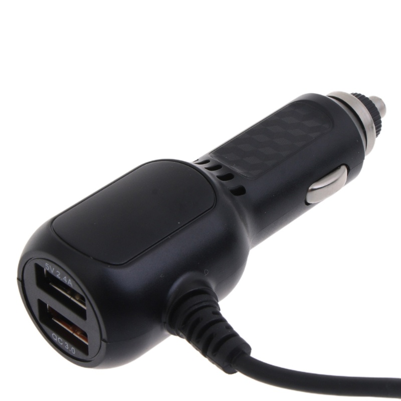 Zzz Charging-Adapter Untuk GPS Vehicle Power Charging-Kabel Dengan USB &amp; QC3.0 Port USB