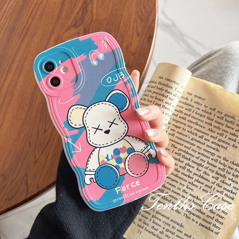 Redmi 12C A1 10C 10A 10 9 9A 9C 9T Note 12 11 Pro+11s 11 10s 10 9s 9 8 Pro Poco X4Pro X3 Pro X3NFC M3 M4 F3 Mi11 Lite 10TPro Warna Bear Phone Case Soft Cover