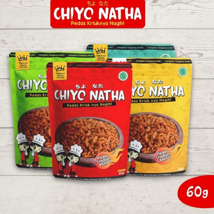 

S91 [TERMURAH] Makaroni Chiyo Natha kemasan 60gr PALING BAGUS ㅎ