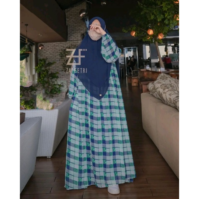 DRESS TARTAN NAVY GREEN ZAFETRI
