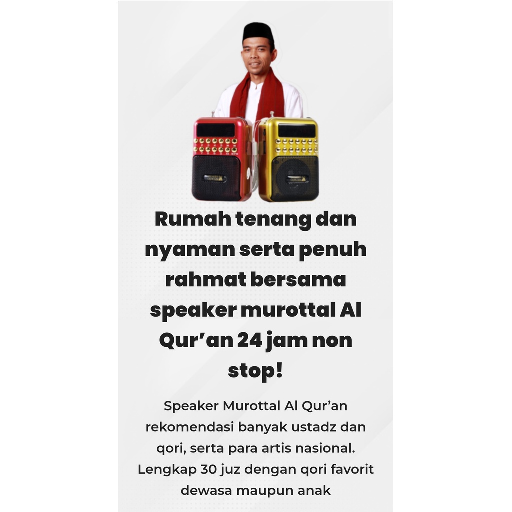 SPEAKER UAS | CERAMAH USTADZ ABDUL SOMAD | SPEKER AL QURAN MUROTTAL AL AKRAM | ORIGINAL UAS