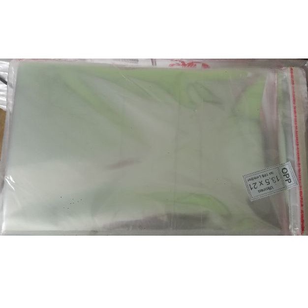 PLASTIK OPP 13,5 x 21 cm