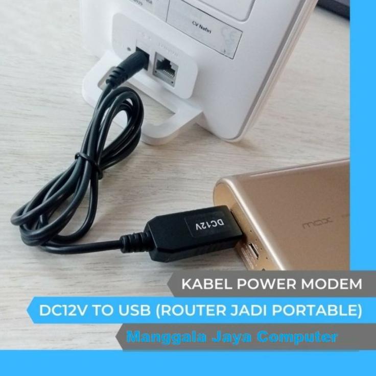Get Order Kabel USB Power Router Orbit DC 12V to Power Bank