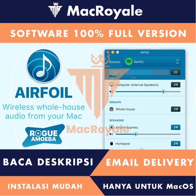[MacOS] Airfoil Full Version Lifetime Full Garansi