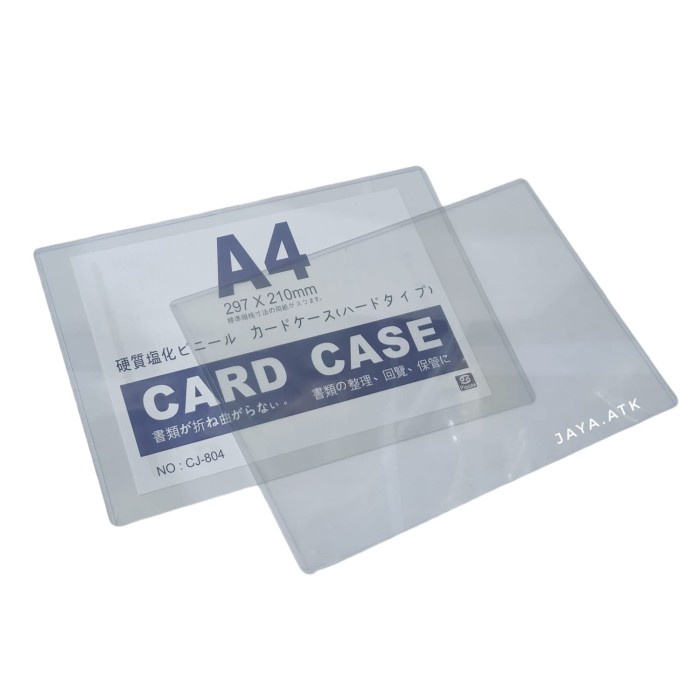 

NAME TAG A4 CARD CASE HOLDER SLIP PENGUMUMAN PLASTIK MIKA HOLDER TEBAL
