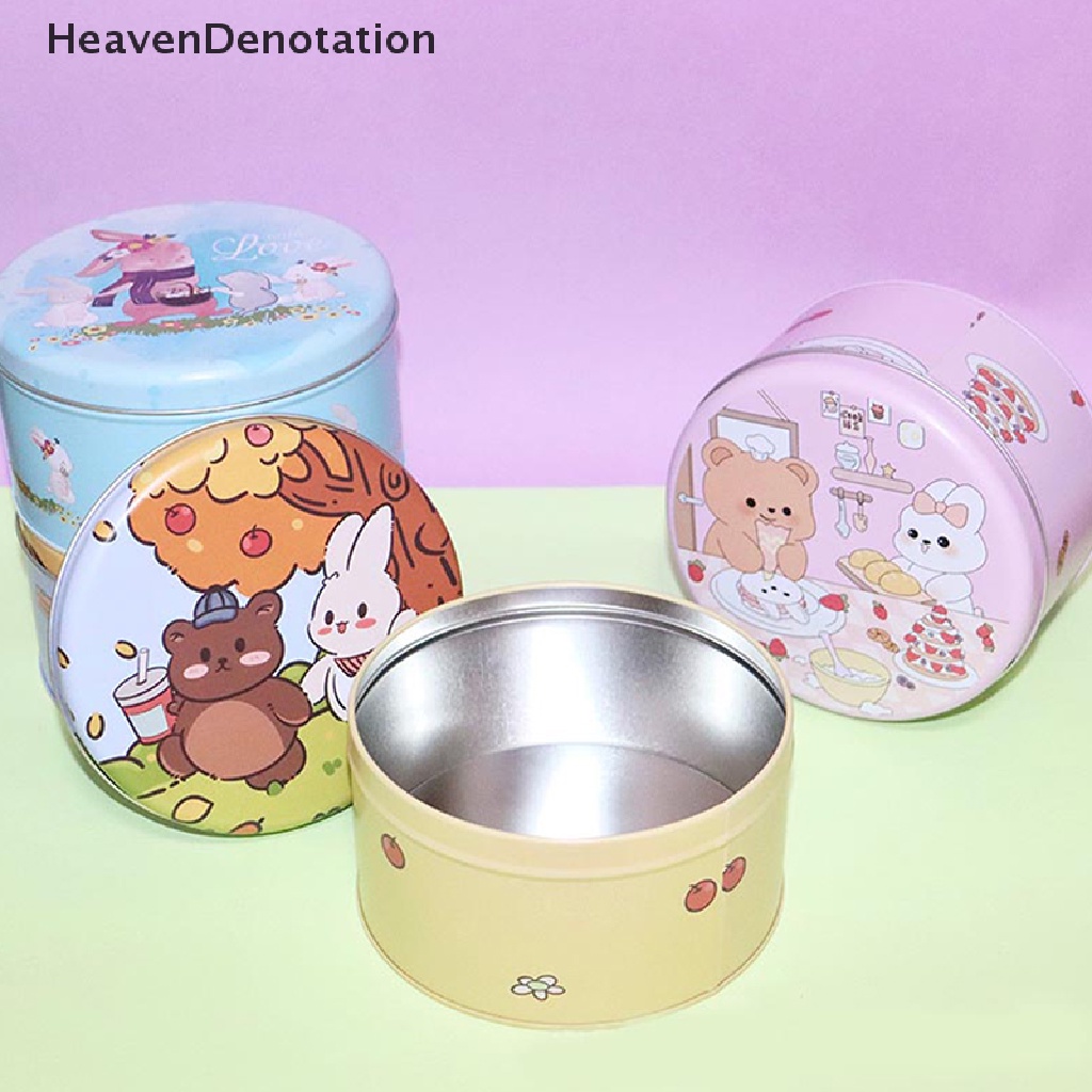 [HeavenDenotation] Kartun Candy Box Koper Serba Serbi Penyimpanan Perhiasan Bisa Home Decor Wadah HDV