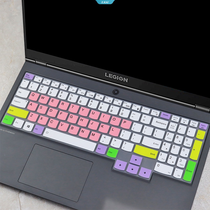 Sarung Keyboard Cover Lenovo 15arh05 15IHU6 15IMH05 Y7000P/R7000 2020 Lenovo Legion 5 15ARH05H 15arh05 Legion 5 Pro 2021l Pelindung Kulit Silikon [ZK]