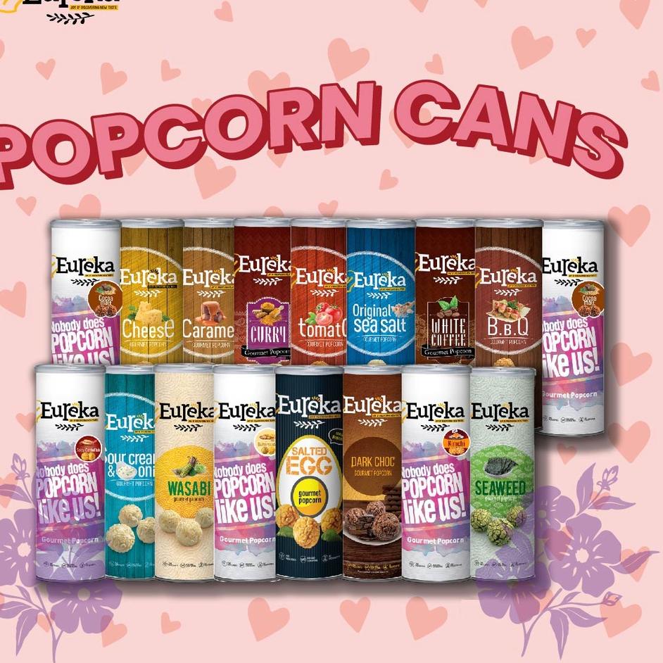 

✲ EUREKA POPCORN CANS 70-90g ☺