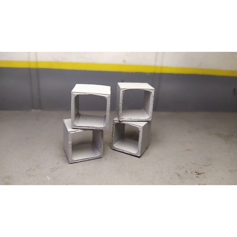 Muatan truk Beton Box Culvert skala 1/87