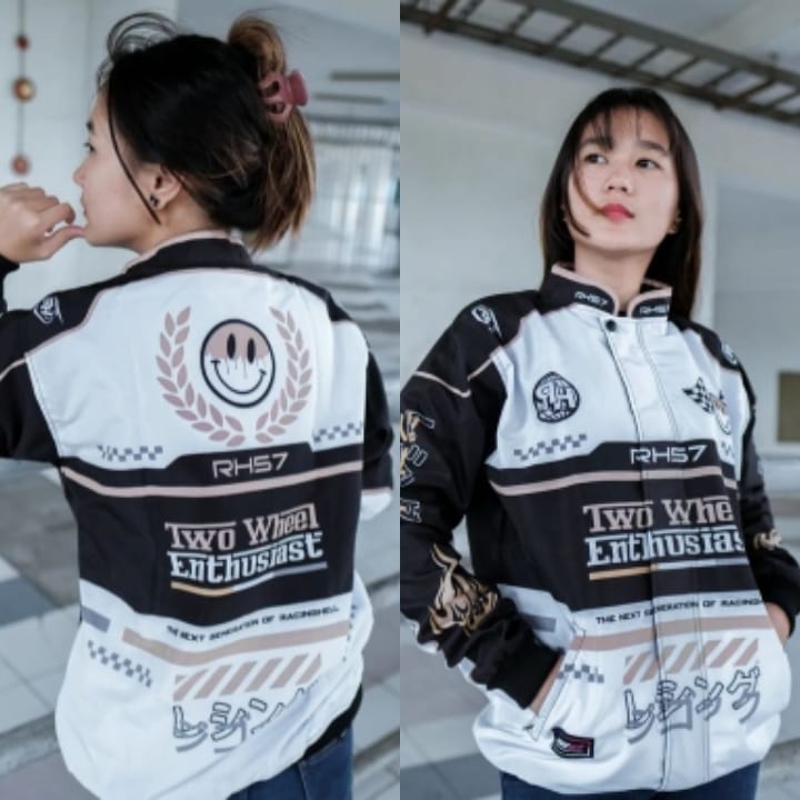 Jaket Bikers Jaket Vintage Rolling Speed Series Total King's