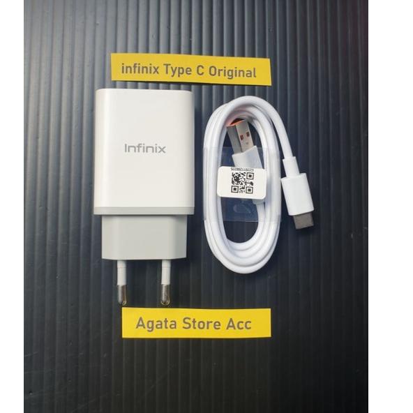 ♔ Charger Infinix Note 8 / Zero 8 / Infinix Note 11 pro Original 100% Type C Fast Charging ➸