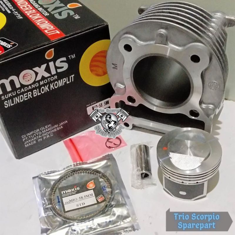 MOXIS BLOK SEHER KOMPLIT MIO 58,5 MM CYLINDER KIT MIO 58,5MM