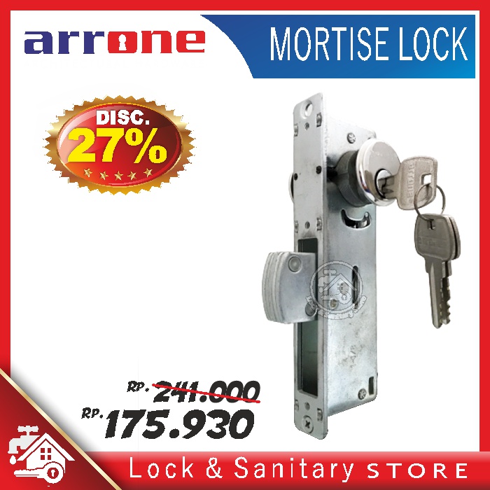Kunci Pintu Swing Aluminium ARRONE LCA ARN 128 PD Aluminium Door Lock
