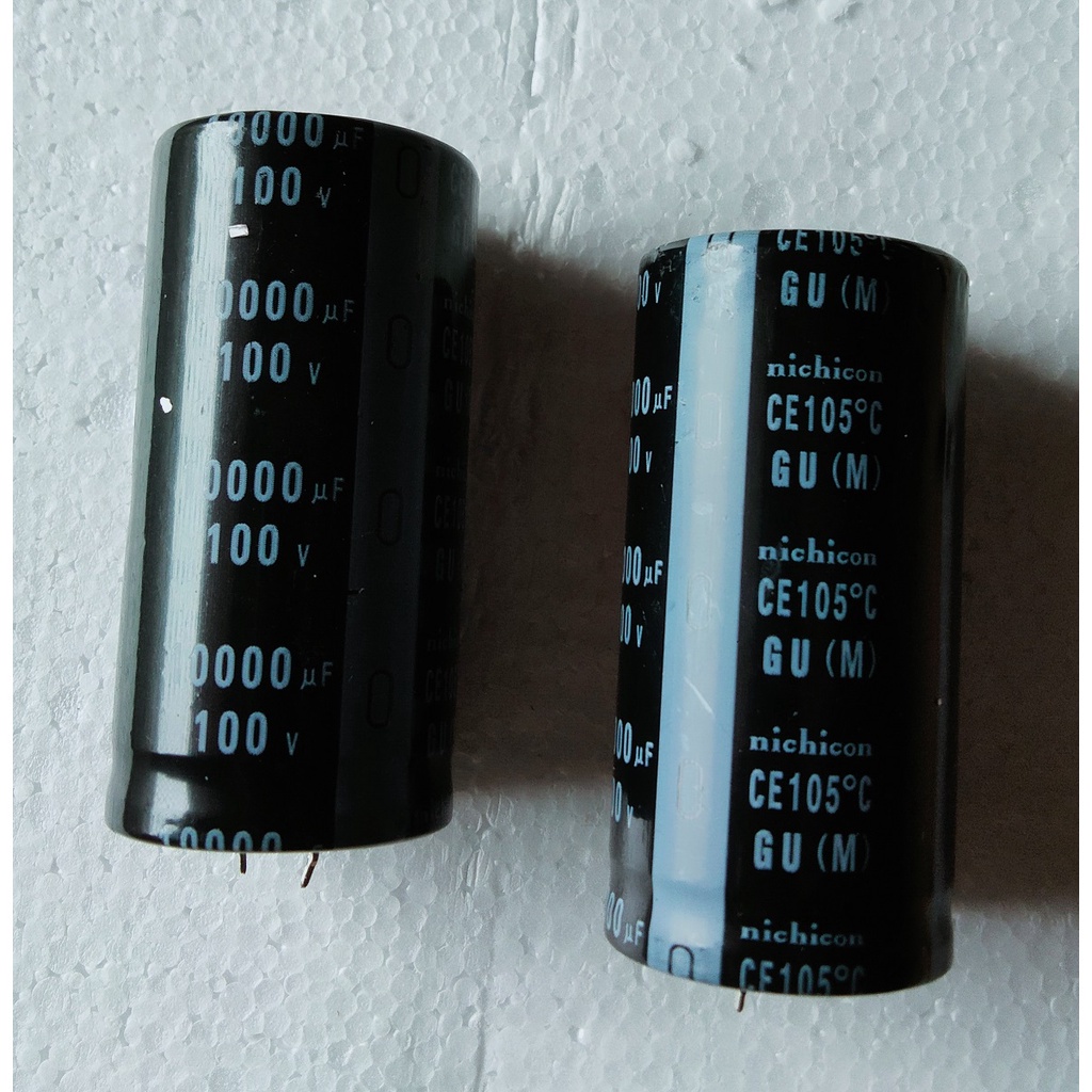ELCO ELKO 10000UF 10.000 UF 100V 100 VOLT NICHICON ORIGINAL ASLI