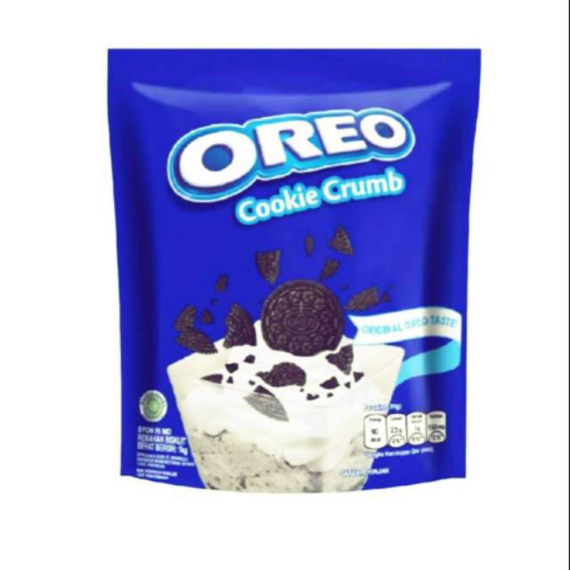 

OREO COOKIES CRUMBS 1 KG OREO BISKUIT TANPA CREAM