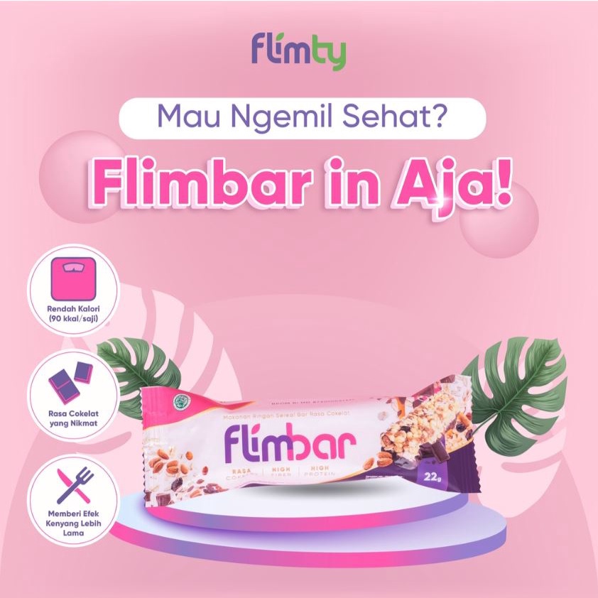 

FLIMBAR Snack Sehat by Flimty - 1 Bar Cobain dulu!