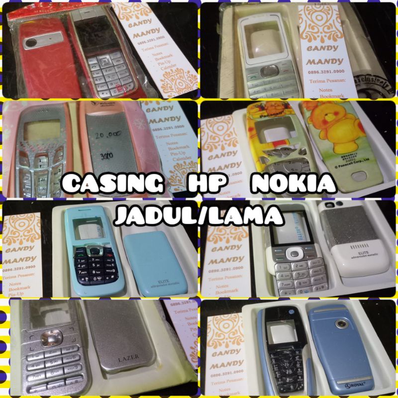 Casing HP Jadul Lama Tipe Nokia Polos
