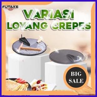 perkakas Cetakan Crepes / Wajan Kue Crepes / Loyang Crepes Semi Otomatis / Wajan Crepes Be