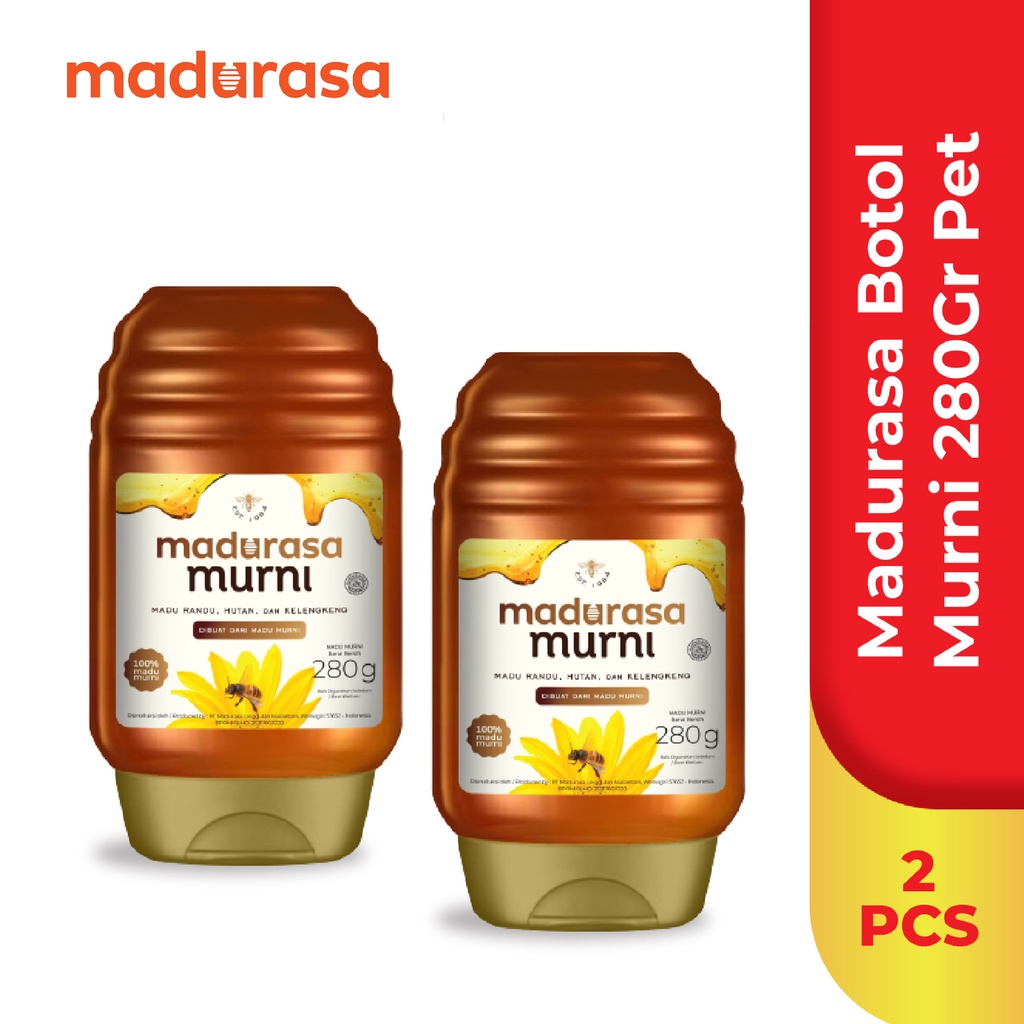 

Madurasa Botol Murni 280Gr Pet - 2 Botol