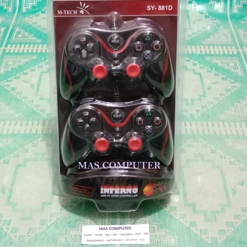 ➲ M-TECH GAME PAD DOBEL INFERNO / GAME PAD SINGLE / GAME PAD Computer ❁