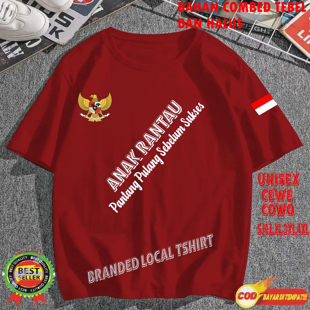 APPS Promo Diskon KaosNEW  ANAK RANTAU SUKSES Kaos Terlaris Kualitas Terjamin/Kaos Murah /Pakaian Pria pakaian Wanita/Kaos Distro Pria Kaos Promo/Best Seller