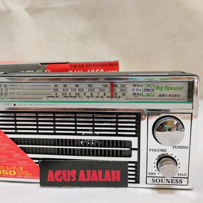 ✾ ✅cod speaker Radio internasional /souness 4250 radio AM FM SW 2/radio internasional/radio portable