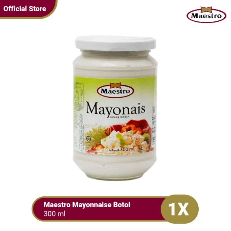 

Maestro Mayonaise Botol 300 Ml