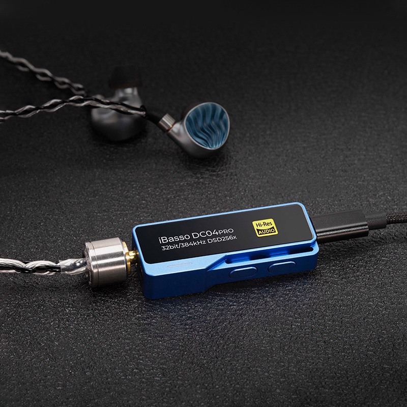 Ibasso DC04 Pro CS43131 DAC Decoding Amp Tipe C Ke 3.5mm 4.4mm Lossless HiFi Audio Decoding Kabel DSD256x Untuk Ponsel Android