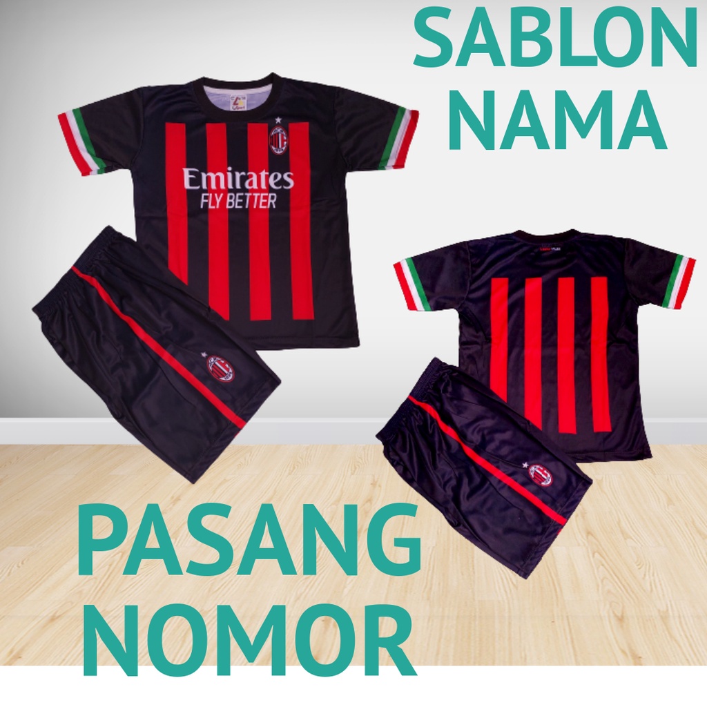 JERSEY BAJU BOLA AC PRINTING