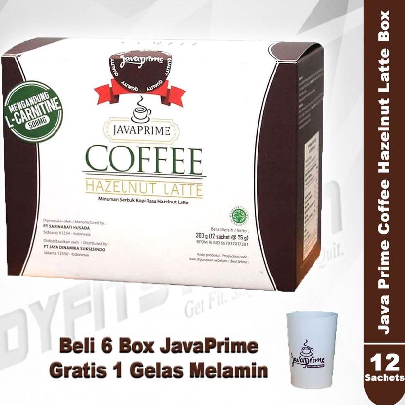 

♨ Java Prime Coffee 300 Grams 12 Sachets Hazelnut Latte / box carnitine javaprime kopi l l-carnitine body bodyfit bodyfitstation ♙