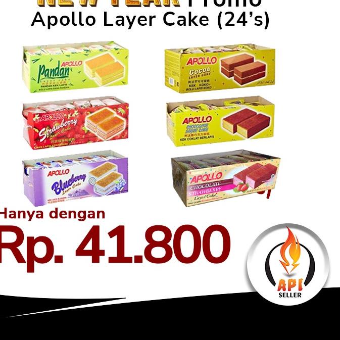 

✨ APOLLO LAYER CAKE 24pcs 