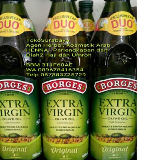 

❈ Minyak Zaitun Extra Virgin Olive Oil 500 ml 500ml Bisa Diminum ♀