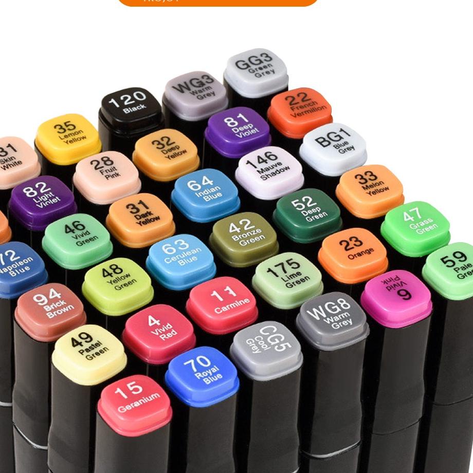 

Produk Trending TROJOY Color Marker With Bag Spidol Warna Dengan Tas 36/48