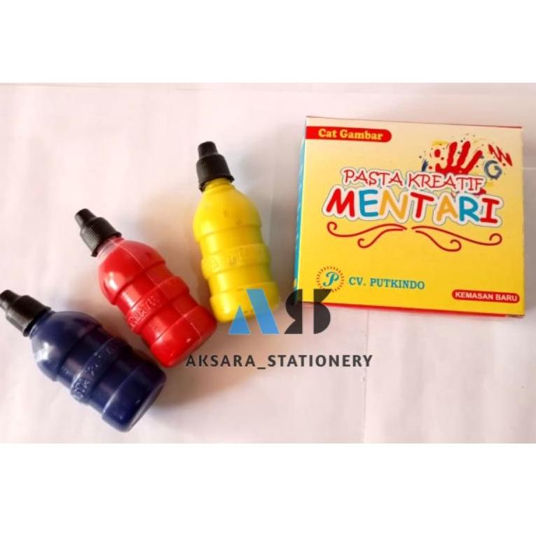 

T22 SATU PACK ( ISI 3 WARNA X 50ml ) CAT GAMBAR PASTA KREATIF MENTARI HOT PRODUCT ㅉ