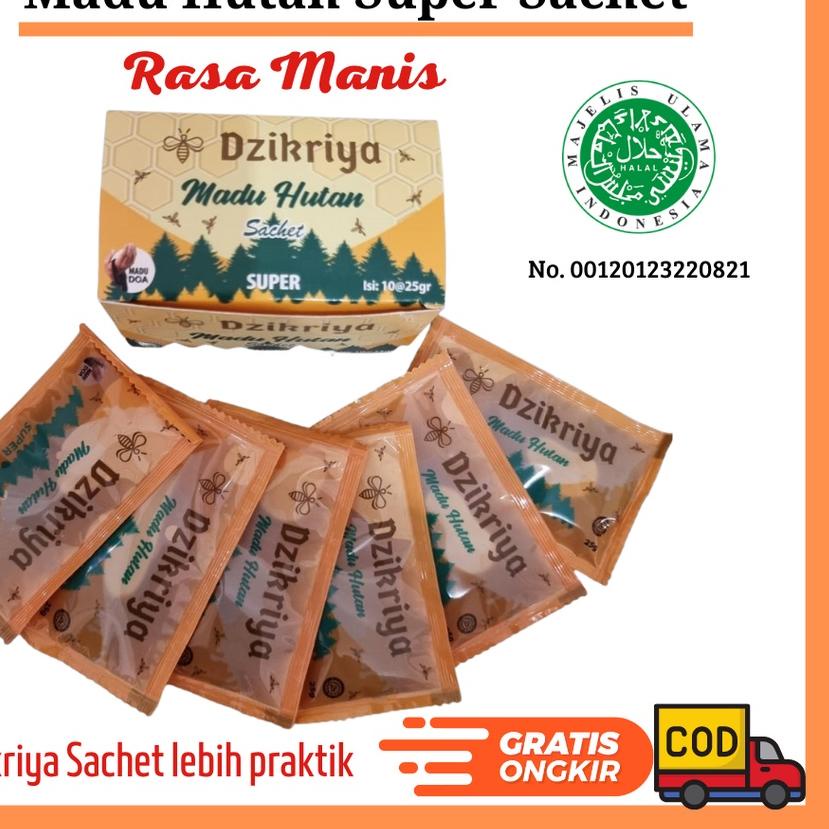 

◌ DZIKRIYA HUTAN SUPER SACHET ( 1 box isi 10 sachet @25 gr ) ➸