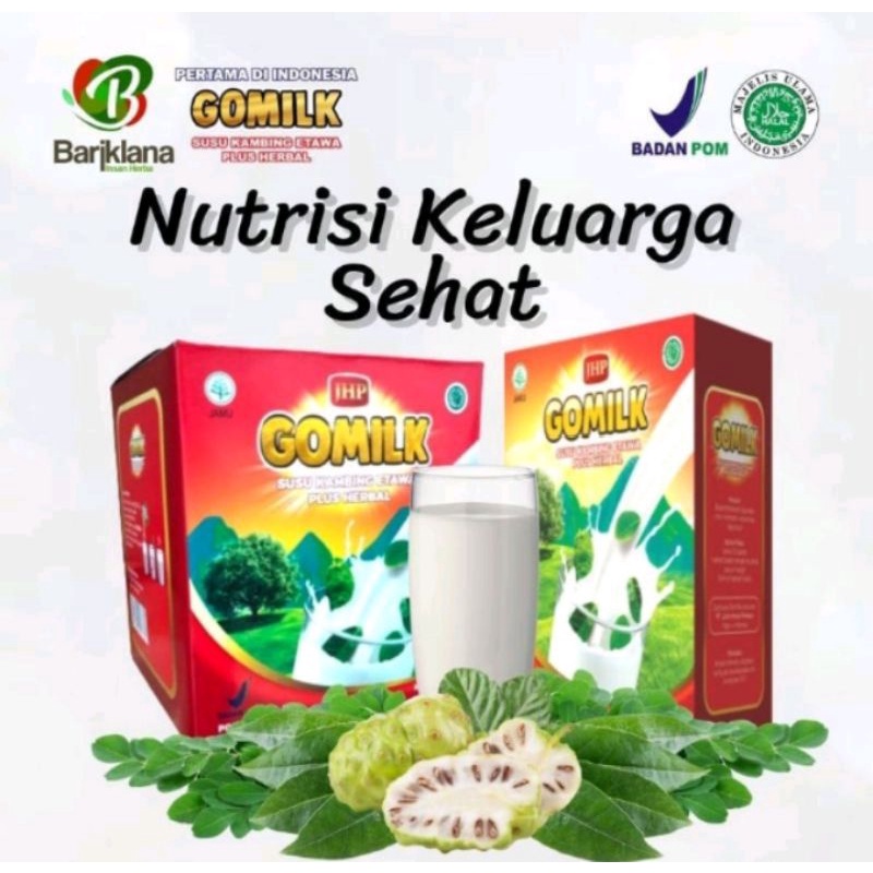 

Etawa Susu Kambing Bubuk GOMILK ORIGINAL Plus Herbal 200gr | Susu Pernafasan | Nyeri Sendi & Tulang | Imun | ASI Booster | Nyeri Haid | Osteoporosis dll