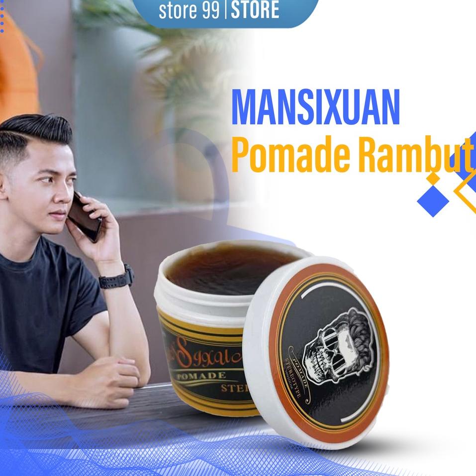 ♫ Pomade Rambut Klimis Minyak Rambut Pomed Terbaru Hair Oil Pria Terbaik ☏