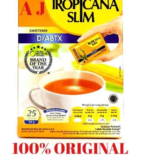 

Ready Stock Tropicana Slim Diabtx Isi 25 Sachet Real-Pict,..