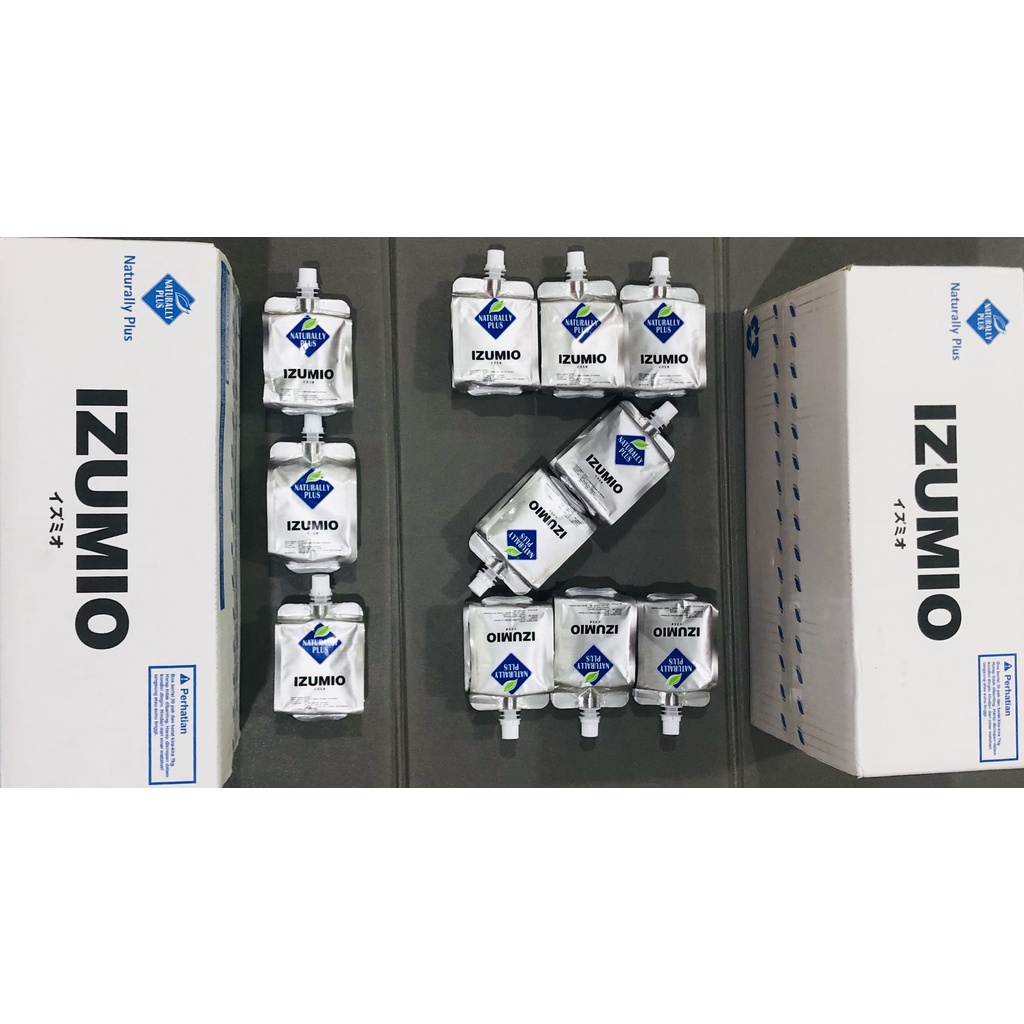 Naturally PLUS original IZUMIO karton HEALTHY WATER HYDROGEN 30pcs