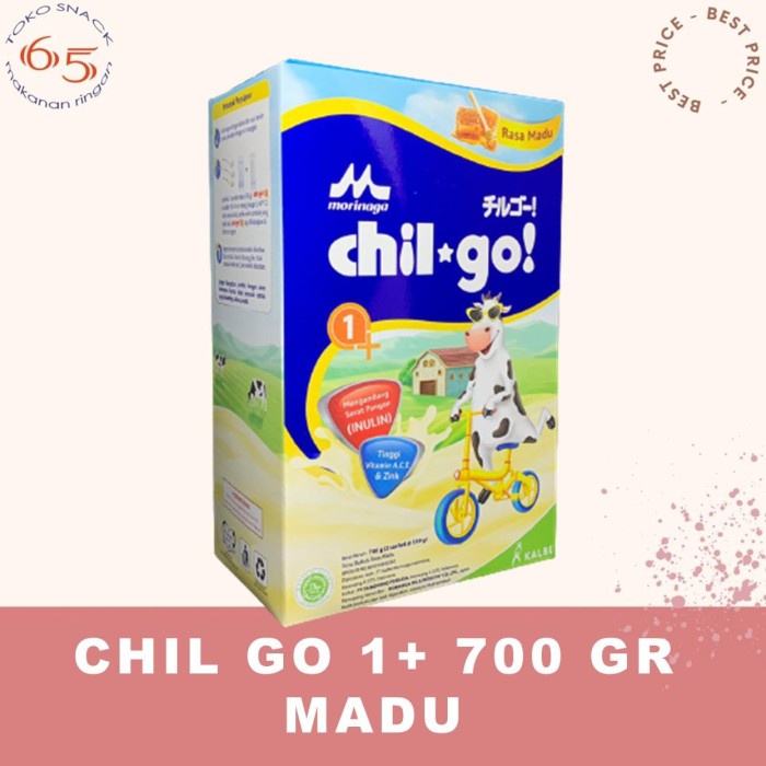 

[ COD ] Chil Go Powder 1+ 700gr. Susu bubuk anak vanila madu. Box - Vanila