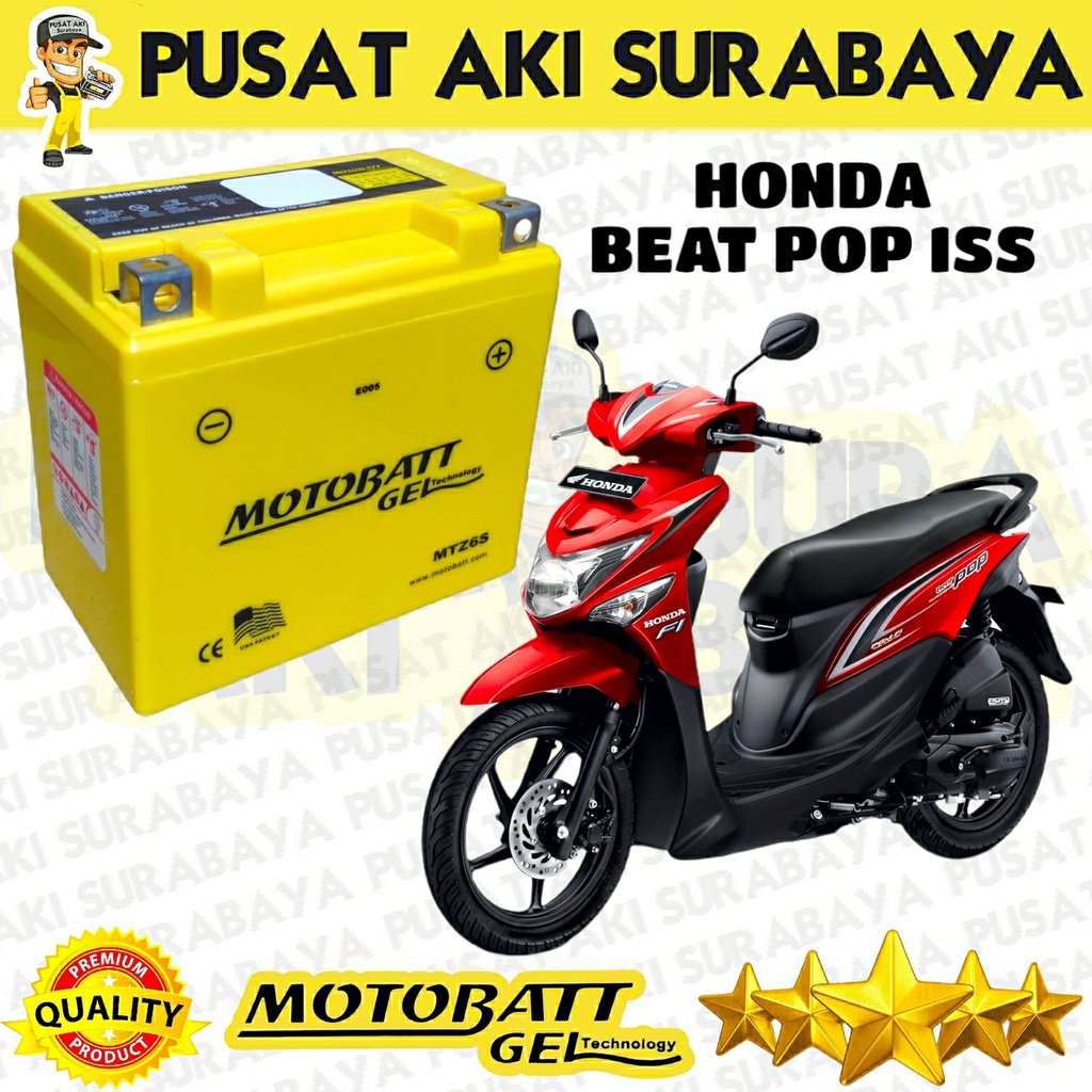 ASLI MOTOBATT MTZ6S PUSAT AKI SURABAYA ACCU KERING MF HONDA VARIO BEAT POP ESP SCOOPY SATRIA FU CBR 150R GTZ6V GTZ7S YTZ6V