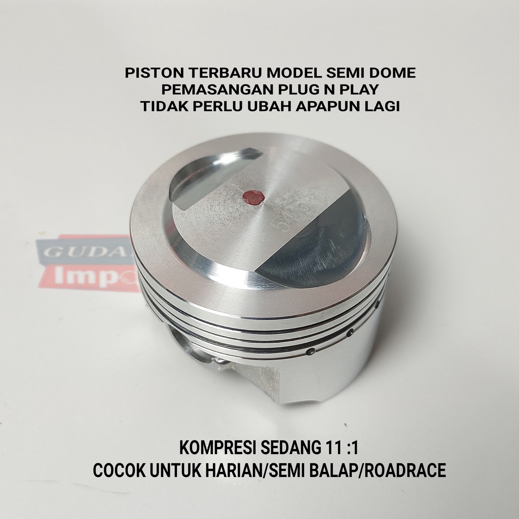 BLOK SEHER BORING PAKET BORE UP BOREUP BEAT SCOOPY LAMA KARBU KVY 54,5MM