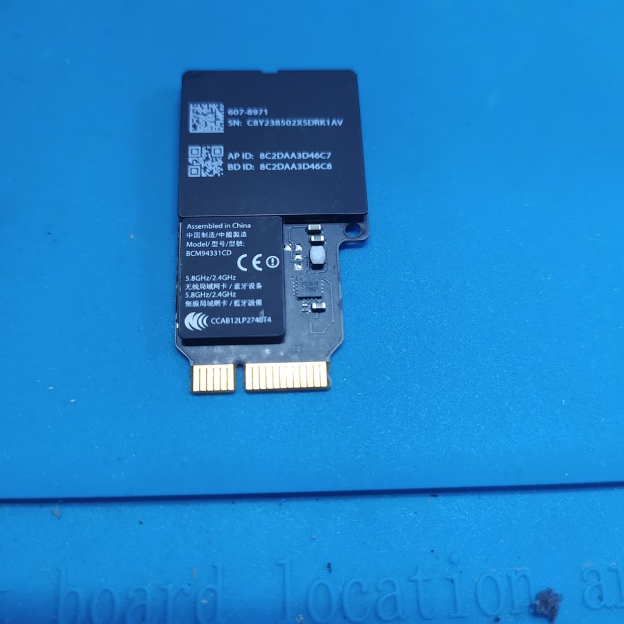 Wireless Wifi Airport Extreme Card For Apple IMac 27inch Slim A1419