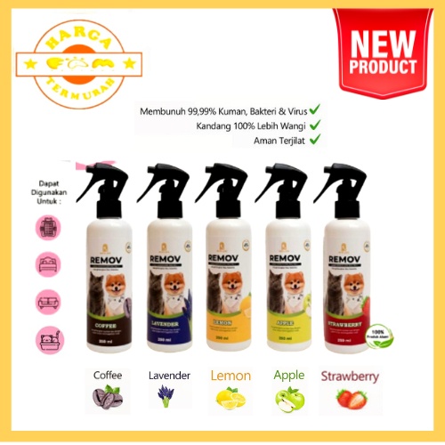 REMOV Spray Penghilang Bau tanpa Noda 250ml