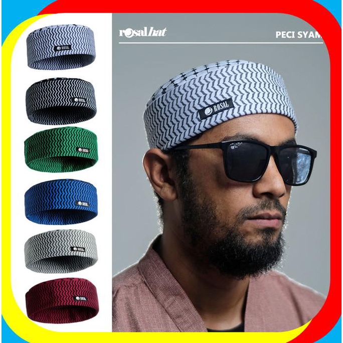 Peci Syam Keren Murah Rosal Original Terbaru / Songkok Muslim Pakistan