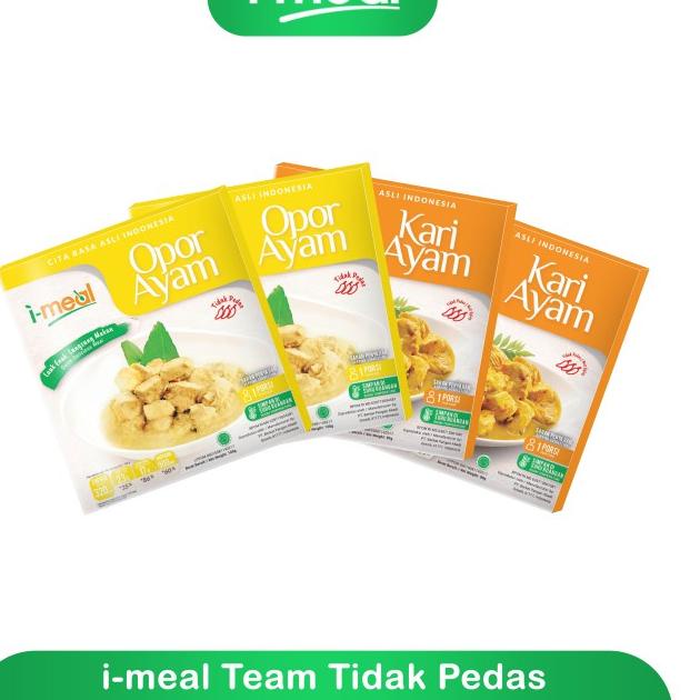 

➯ I-Meal Paket Team Tidak Pedas ➻