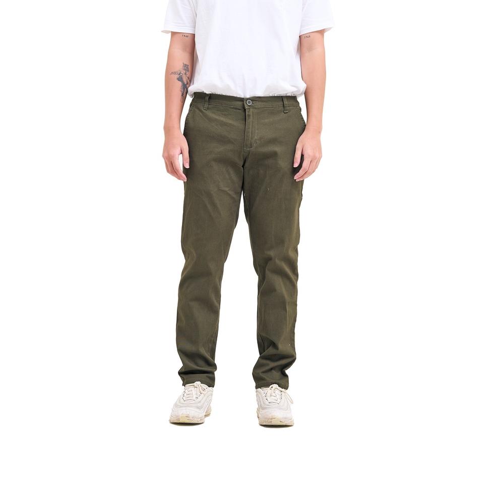 READY Russ Pants Celana Chino Pria Suspect Army ( Up To Big Size )