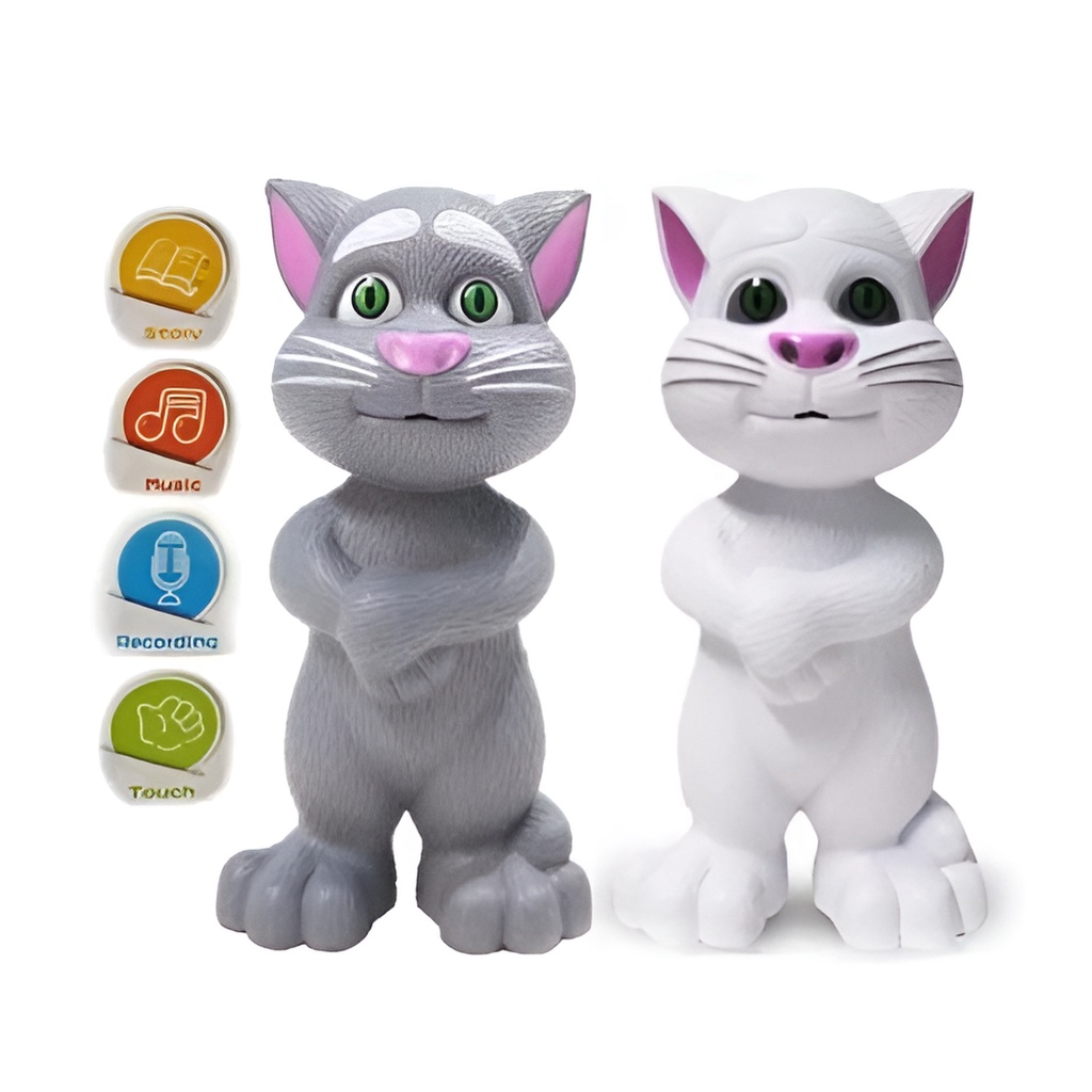 Talking Tom Cat Bisa Bicara | Mainan Peniru Suara | TomCat Talking | Mainan Anak 2 Tahun Perempuan